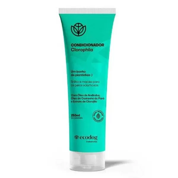 Acondicionador Clorofila Con Aceite De Casta A De Par Y Extracto De Clorofila 250 Ml>Ecodog Best