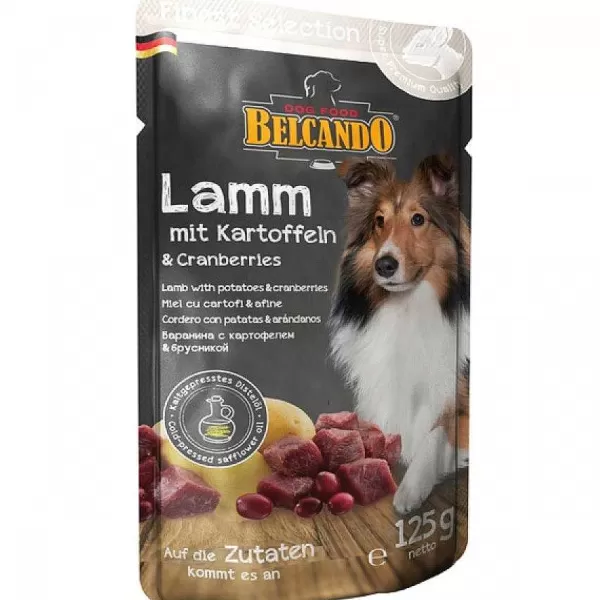 Cordero/Patatas Y Arandanos Alimento H Medo Para Perros 125 Gr>Belcando Cheap
