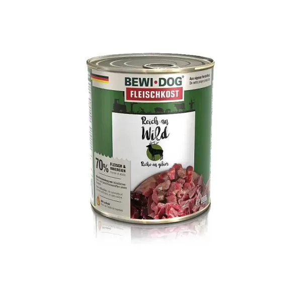 Bewidog Latas Rico En Venado Alimento H Medo Para Perros>Bewi dog Best Sale
