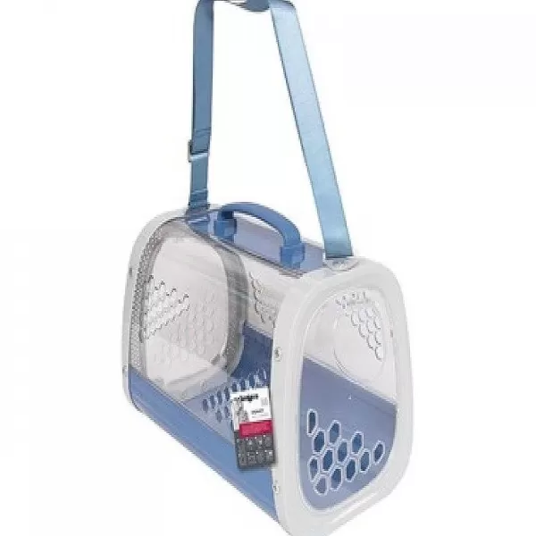 Bolso Transportador Transparente - Azul 54.4 X 38.1 X 59.1 (Cm)>Mpets Shop