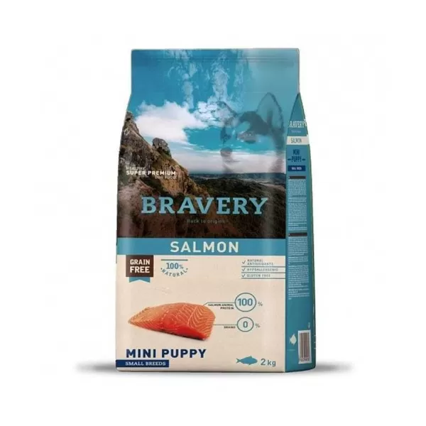 Dog Salmon Mini Puppy Small Breeds Alimento Para Perro>Bravery Outlet