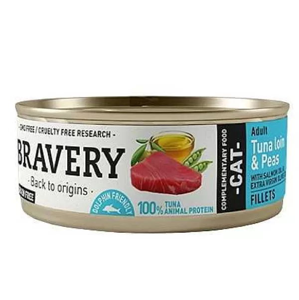 Lomo De At N Y Guisantes Alimento H Medo Para Gatos>Bravery Best