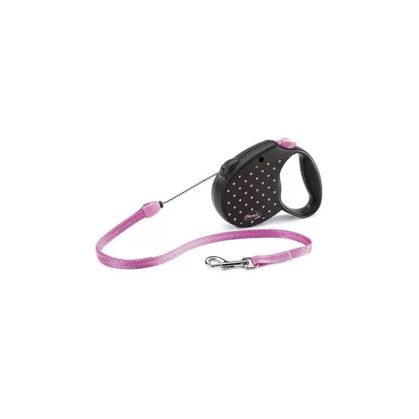 Correa Con Cord N Color Dots Rosado>Flexi Sale