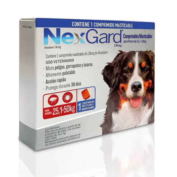 Desparasitante Caja De 1 Comp Para Perros De 25 A 50 Kg>Nexgard Store