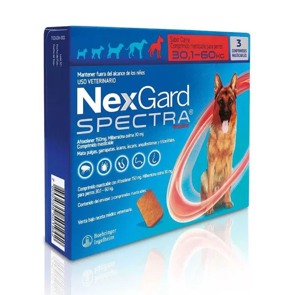 Desparasitante 3Comp Para Perros De 30,1 A 60 Kg>Nexgard Spectra Cheap