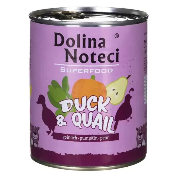 Dolina Superfood Lata De Pato Y Codorniz Alimento H Medo Para Perros>Dolina Noteci Discount