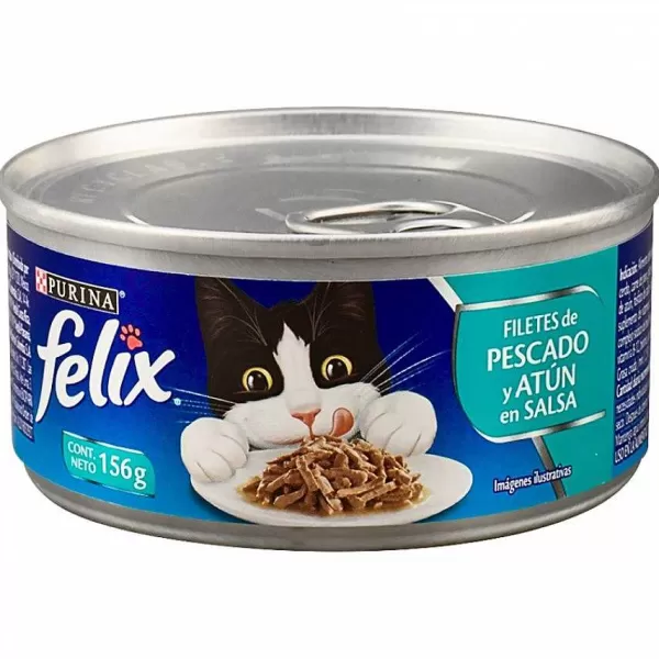 Original Filetes De Pescado Y Atun En Salsa Alimento H Medo Para Gatos>Felix Best Sale
