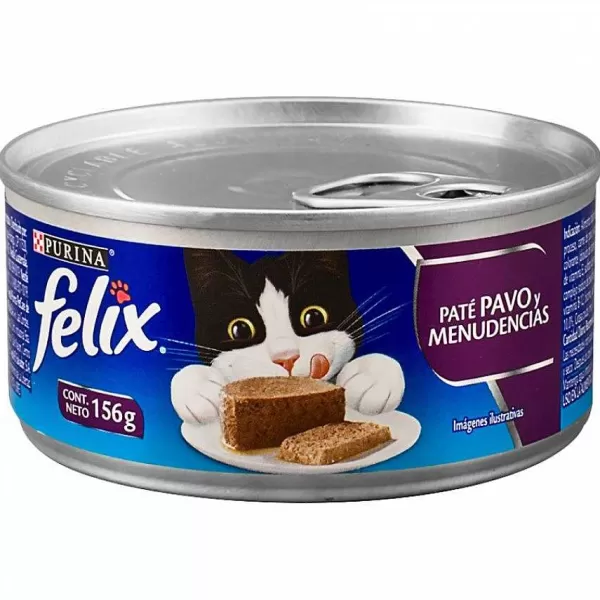 Original Pavo Y Menudencias Alimento H Medo Para Gatos>Felix Best