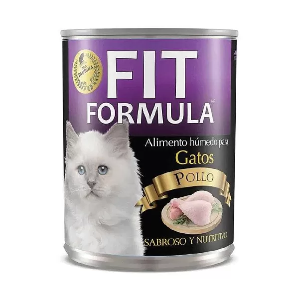 Lata Sabor Pollo Alimento H Medo Para Gatos>Fit Formula Store