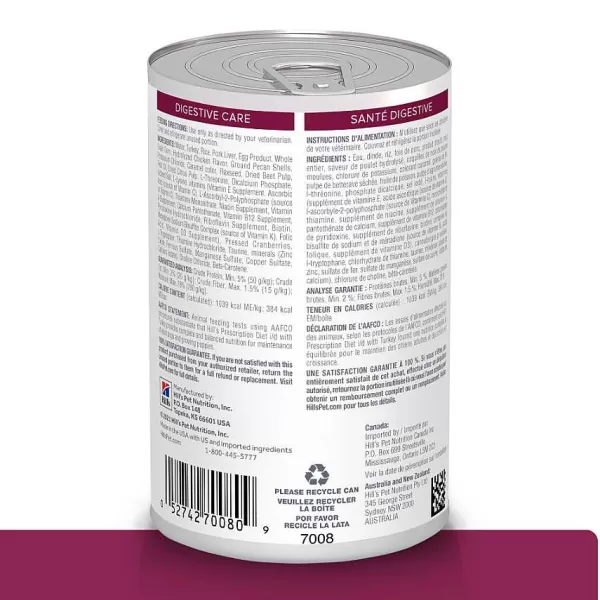Hills Lata Canine I/D Cuidado Digetivo Alimento H Medo Para Perros>Hill's Fashion