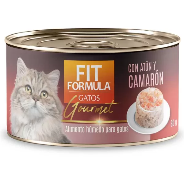 Lata Gourmet Sabor At N Y Camar N 80 Gr>Fit Formula Cheap