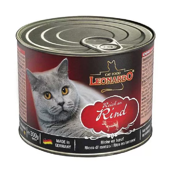 Lata Quality Selection Ternera Alimento H Medo Para Gatos 200 Gr>Leonardo Store