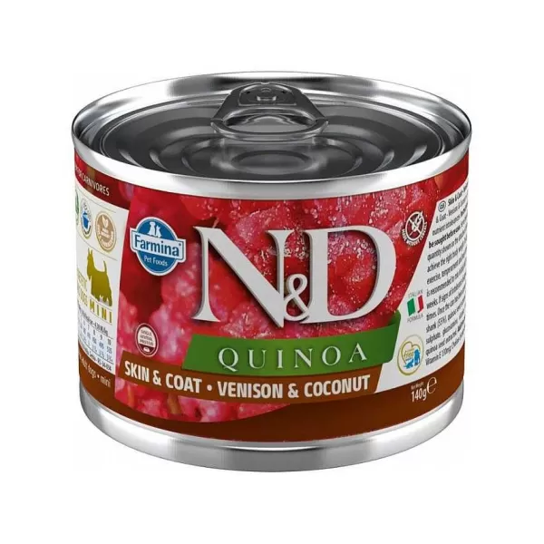 N&D Alimento H Medo Dog Quinoa Venison Coconut 140 Gr>Natural&Delicious Outlet