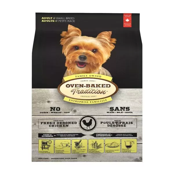 Adult Small Breed Chicken Alimento Para Perro>Oven Baked Tradition Hot