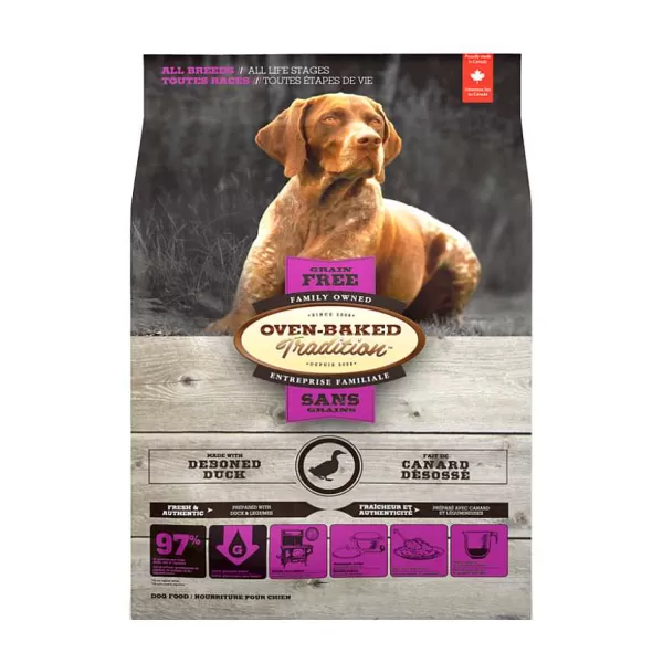 Grain Free Duck All Breeds / All Life Stages Alimento Para Perro>Oven Baked Tradition Store