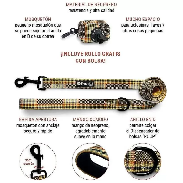 Set Arn S 2-En-1 Correa Y Poops Dublin>Pepolli Shop
