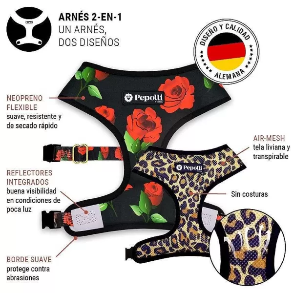 Set Arn S 2-En-1 Correa Y Poops Rose>Pepolli Flash Sale