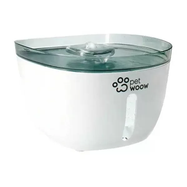 Dispensador De Agua Para Mascotas - Blanco Con Negro>Pet Woow Clearance