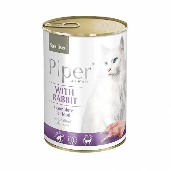 Lata De Conejo Alimento H Medo Para Gatos 400Gr>Piper Outlet