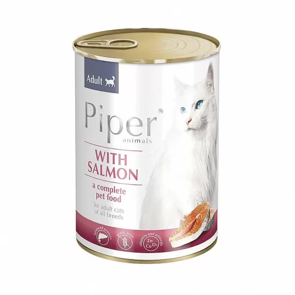 Lata De Salm N Alimento H Medo Para Gatos>Piper Cheap