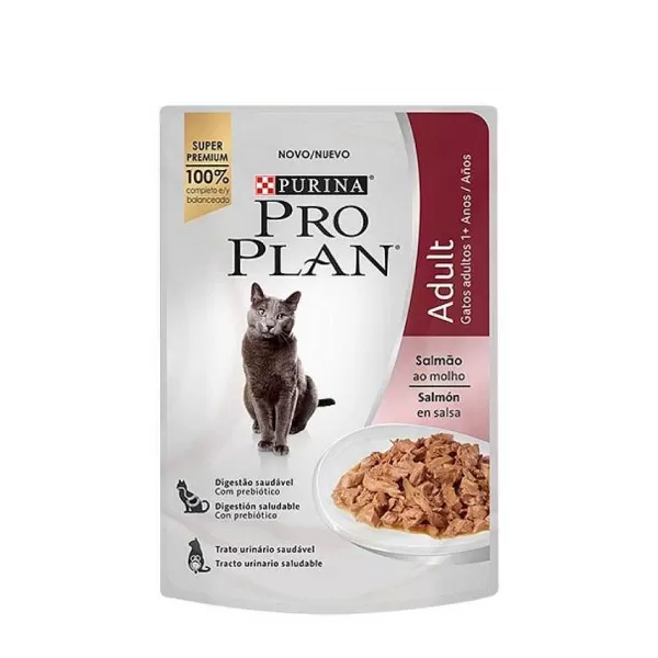 Proplan Wet Pouch Adult Sabor Salm N Alimento H Medo Para Gatos>Pro Plan Flash Sale
