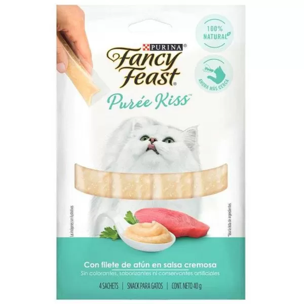Snack L Quido Para Gato Fancy Feast Pur E Kiss At N 40Gr>Pro Plan Best Sale