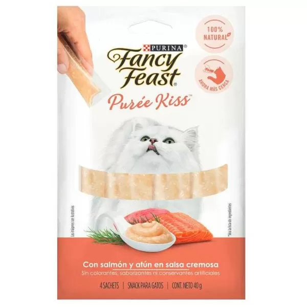 Snack L Quido Para Gato Fancy Feast Pur E Kiss Salm N 40Gr>Pro Plan Online