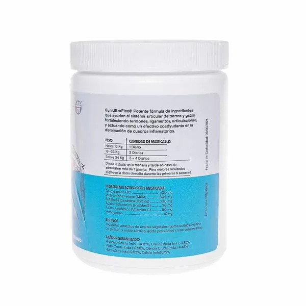 Suniultraflex - Suplemento Alimenticio Para Las Articulaciones De Perros Y Gatos>Sunipet Outlet