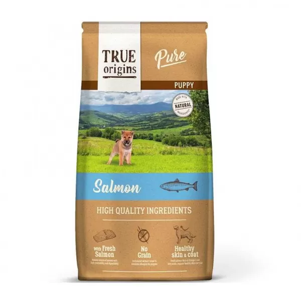 Dog Puppy Salmon Grain Free Alimento Para Perro>True Origins Pure Cheap