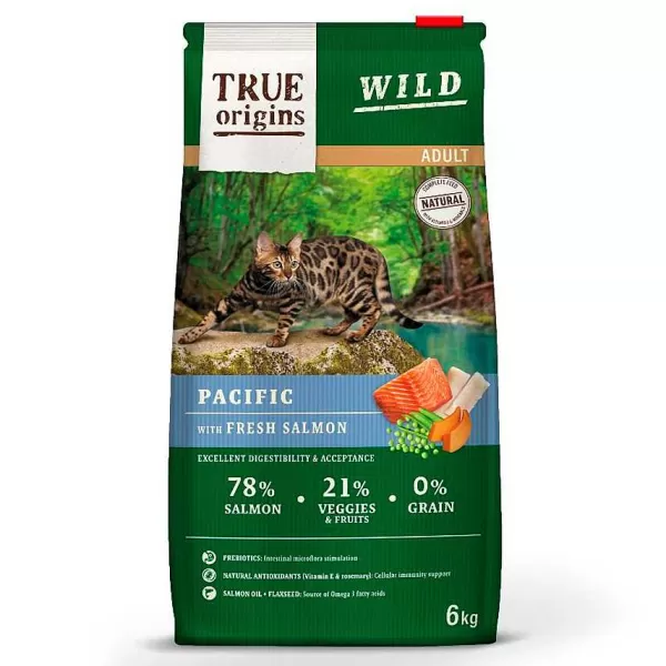 Cat Adult Pacific Alimento Para Gato>True Origins Wild Fashion